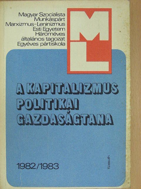 Luca Márta - A kapitalizmus politikai gazdaságtana [antikvár]