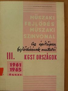 Dr. Radnóti Andorné - Műszaki fejlődés, műszaki színvonal-Az építőipar fejlődésének mutatói [antikvár]