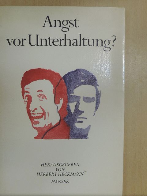 Barbara Bronnen - Angst vor Unterhaltung? [antikvár]