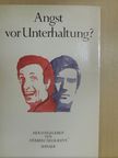 Barbara Bronnen - Angst vor Unterhaltung? [antikvár]