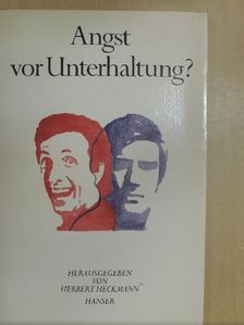 Barbara Bronnen - Angst vor Unterhaltung? [antikvár]