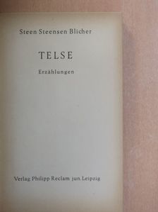 Steen Steensen Blicher - Telse [antikvár]
