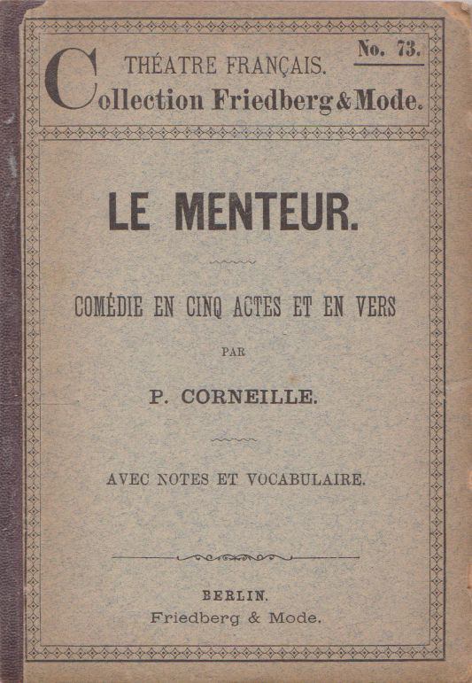 P. Corneille - Le menteur [antikvár]