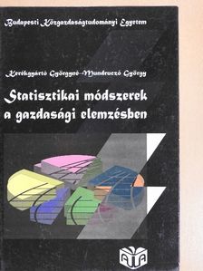 Kerékgyártó Györgyné - Statisztikai módszerek a gazdasági elemzésben [antikvár]