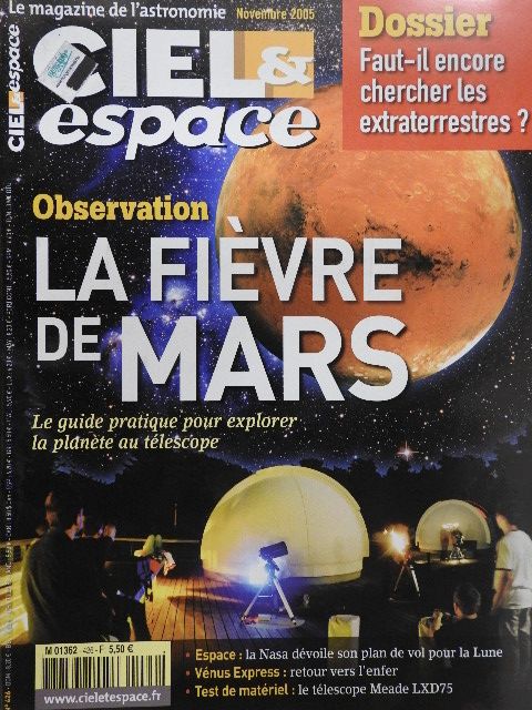 Ciel & Espace novembre 2005 [antikvár]
