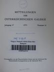Hans Aurenhammer - Mitteilungen der Österreichischen Galerie 1973 [antikvár]
