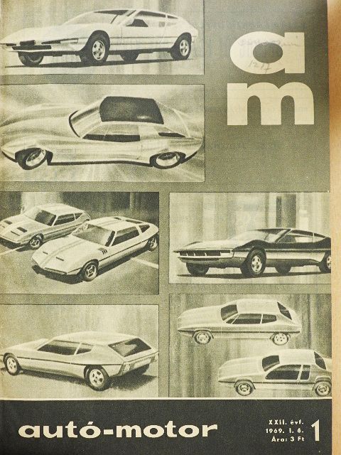 Fernezelyi Ferenc - Autó-Motor 1969. (nem teljes évfolyam) [antikvár]