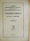 Clauser Mihály - A Budai Zeneakadémia Egyesület államilag engedélyezett magánzeneiskolájának tudósítványa az 1930-31. tanévről [antikvár]
