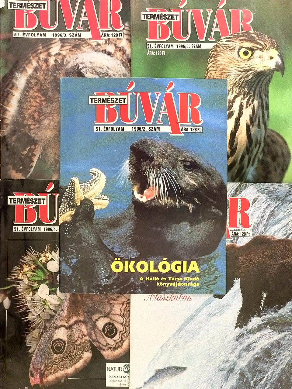 Dr. Nagy Barnabás - Természetbúvár 1996. (nem teljes évfolyam) [antikvár]