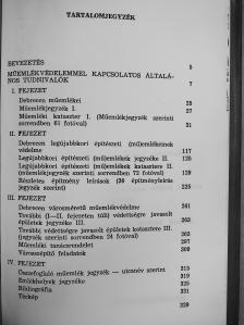 Gellér Ferenc - Debrecen műemléki katasztere 1985 (dedikált példány) [antikvár]