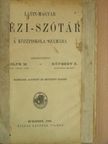 Latin-magyar kézi-szótár [antikvár]