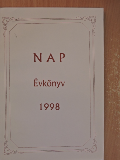 Abonyi Bodor Pál - NAP Évkönyv 1998 [antikvár]