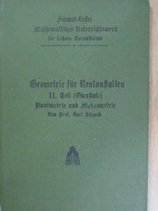 Prof. Karl Schwab - Lehr- und Übungsbuch der Geometrie II/2. [antikvár]