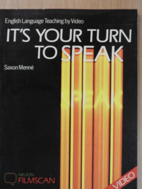 Saxon Menné - It's Your Turn to Speak [antikvár]