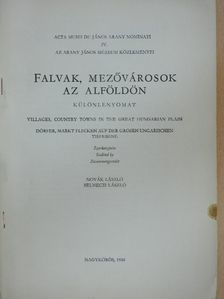 Vályi Katalin - Falvak, mezővárosok az Alföldön [antikvár]