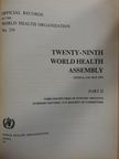 Twenty-Ninth World Health Assembly Geneva, 3-21 May 1976 II. [antikvár]