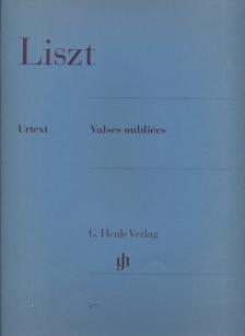 LISZT - VALSES OUBLIÉES FÜR KLAVIER URTEXT (JOST/KOENEN)