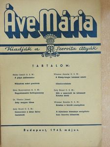 Héder László O. S. M. - Áve Mária 1942. május [antikvár]