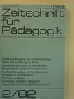 Erika Hoffmann - Zeitschrift für Pädagogik April 1982 [antikvár]