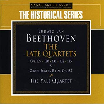 BEETHOVEN - THE LATE QUARTETS OPP. 127, 130, 131, 132, 135 3CD THE YALE QUARTET