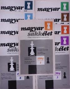 Dr. Földi József - Magyar Sakkélet 1984. (nem teljes évfolyam) [antikvár]