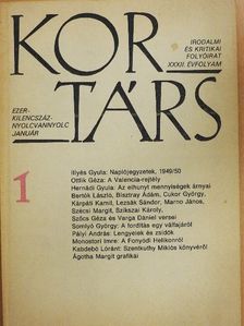 Bertók László - Kortárs 1988. január [antikvár]