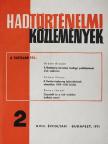 Borus József - Hadtörténelmi Közlemények 1971/2 [antikvár]