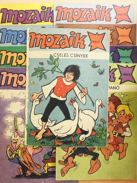 Hannes Hegen - Mozaik 1980. (nem teljes évfolyam) [antikvár]