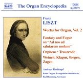 LISZT - WORKS FOR ORGAN VOL.2 CD