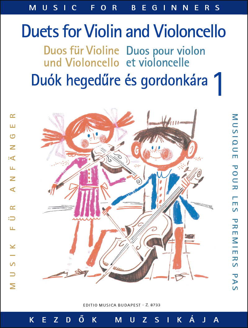DUÓK HEGEDŰRE ÉS GORDONKÁRA KEZDŐK SZÁMÁRA 1 (PEJTSIK ÁRPÁD-VIGH LAJOS)