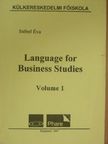 Stébel Éva - Language for Business Studies 1. [antikvár]