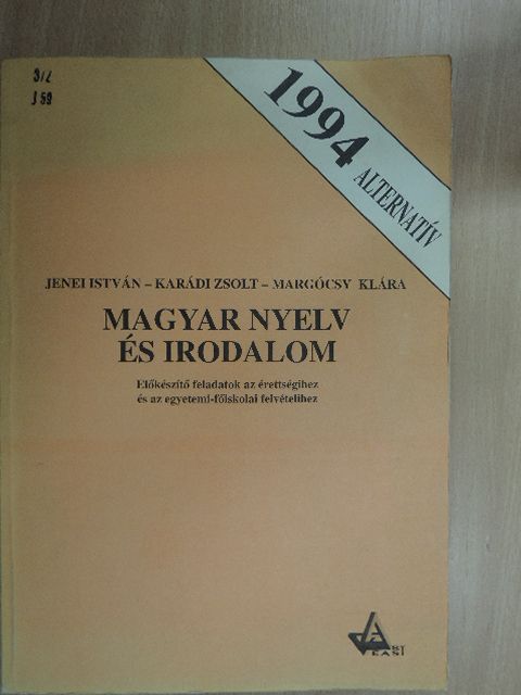 Jenei István - Magyar nyelv és irodalom [antikvár]