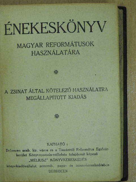Fejes István - Énekeskönyv [antikvár]