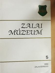 Bondár Mária - Zalai Múzeum 5. [antikvár]