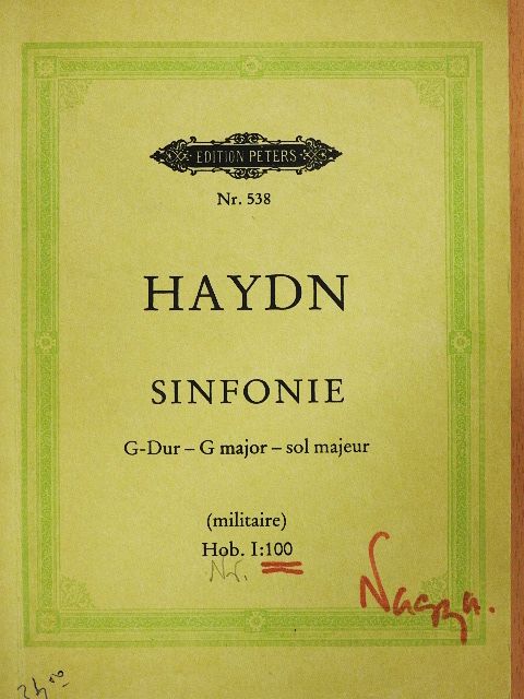 Joseph Haydn - Sinfonie G-Dur [antikvár]