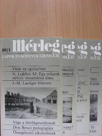 Endreffy Z. - Mérleg 1989/1-4. [antikvár]