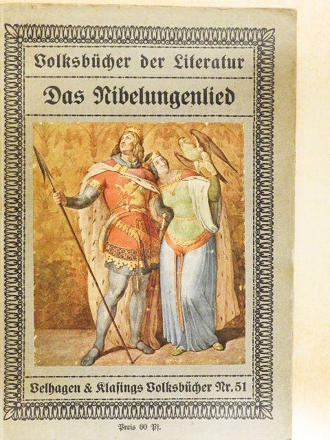 Dr. Wolfgang Bolther - Das Nibelungenlied (gótbetűs) [antikvár]