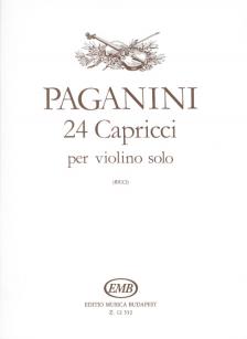 PAGANINI - 24 CAPRICCI PER VIOLINO SOLO (RICCI)