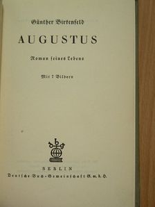 Günther Birkenfeld - Augustus [antikvár]