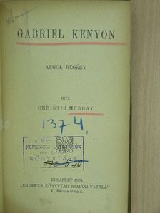 Christie Murray - Gabriel Kenyon [antikvár]