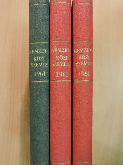 A. Beljajev - Nemzetközi Szemle 1961. (nem teljes évfolyam) I-III. [antikvár]