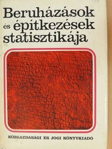 Huszár Ernőné - Beruházások és építkezések statisztikája [antikvár]