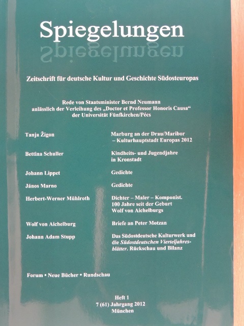 Bettina Schuller - Spiegelungen 2012/1 [antikvár]