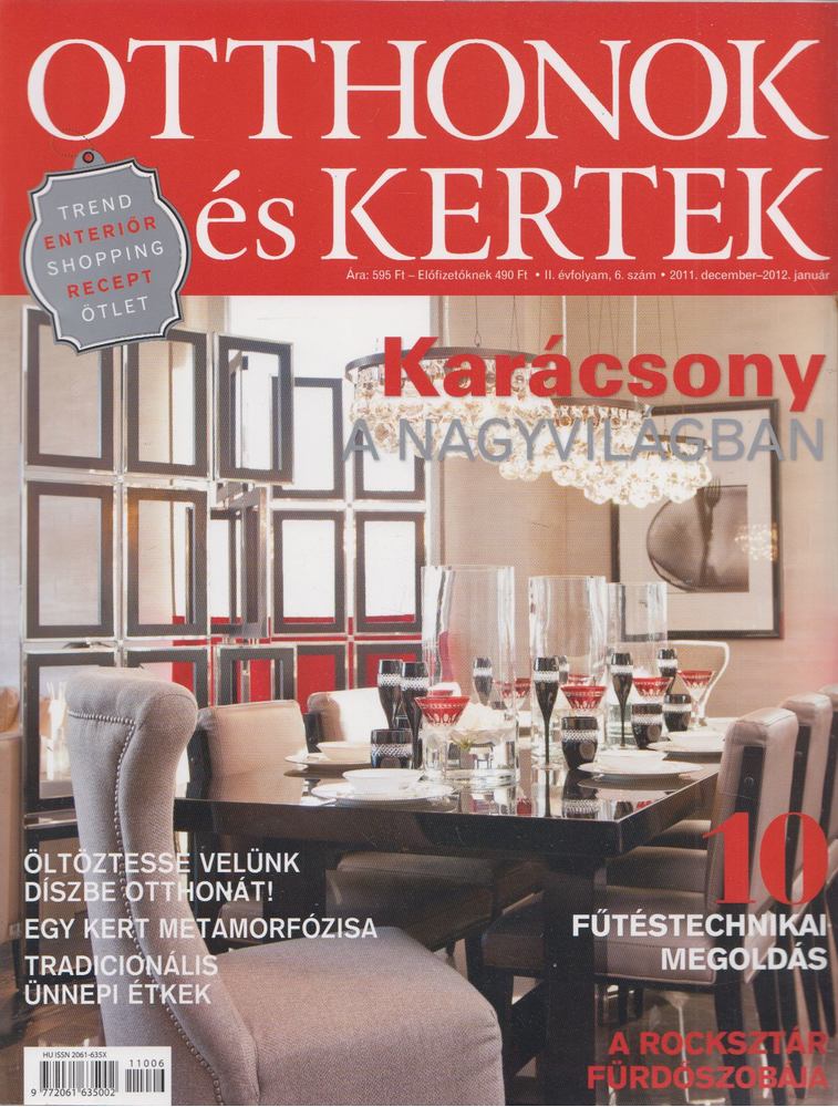 Széles Krisztina - Otthonok és kertek 2011. december - 2012. január [antikvár]