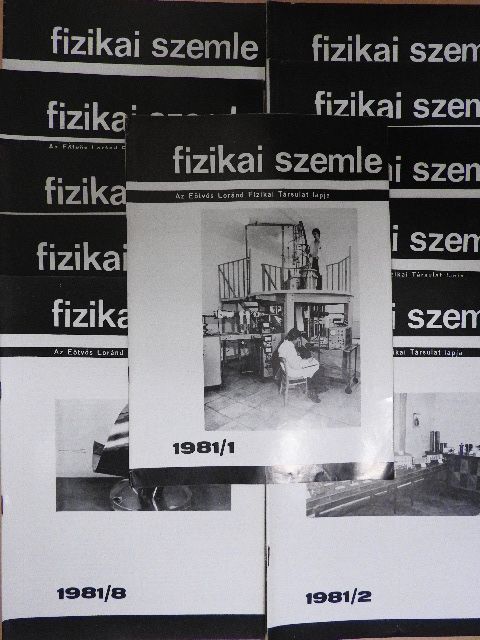 A. Abragam - Fizikai Szemle 1981. (nem teljes évfolyam) [antikvár]