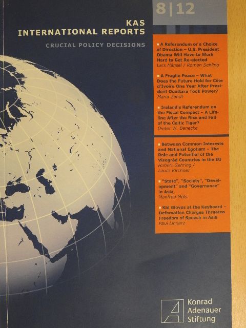 Dieter W. Benecke - KAS International Reports 8/12 [antikvár]