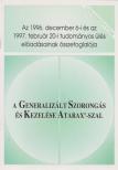 Dr. Rihmer Zoltán, Dr. Elie-Georges Hantouche, Dr. Kanka Andor, Prof. Dr. Ian Hindmarch, Prof. Dr. Janka Zoltán, Prof. Dr. Tringer László - A generalizált szorongás és kezelése Atarax-szal [antikvár]