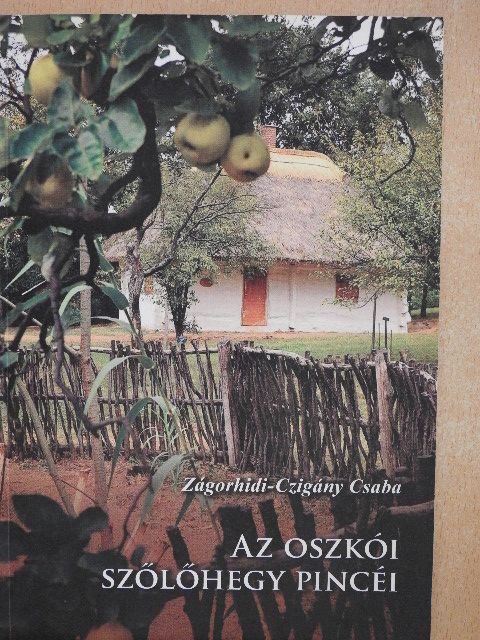 Zágorhidi-Czigány Csaba - Az oszkói szőlőhegy pincéi [antikvár]