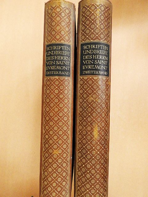 Charles de Saint-Évremond - Schriften und Briefe des Herrn von Saint Evremond und die Memoiren der Herzogin von Mazarin I-II. [antikvár]