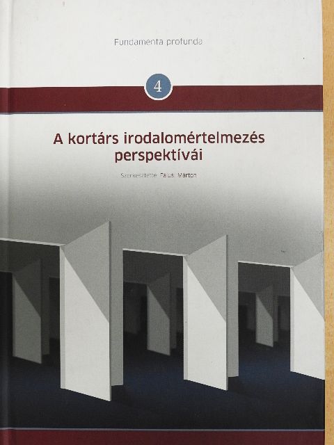 Mórocz Gábor - A kortárs irodalomértelmezés perspektívái [antikvár]